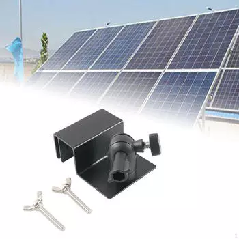 Кронштейн для крепления наружной камеры видеонаблюдения в желобе из алюминиевого сплава чёрный