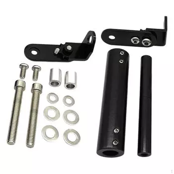 Кронштейн для крепления навигатора для мотоцикла, сменные детали, регулируемые аксессуары чёрный