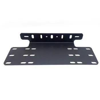 Кронштейн для крепления номера на передний бампер автомобиля, универсальный держатель для светодиодных ламп, аксессуары для автомобильных номеров грузовиков