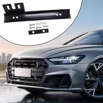 Кронштейн для крепления переднего номерного знака, замена запасных частей, аксессуары из алюминиевого сплава, простая установка