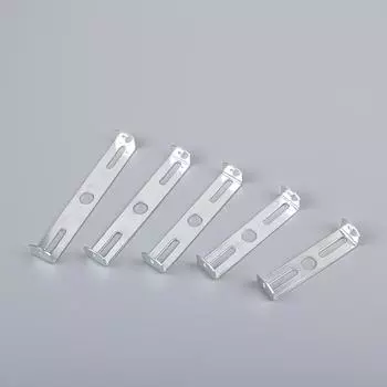 Кронштейн для крепления потолочной пластины, железный стержень с фиксированными винтами, потолочный светильник, сменный потолочный кронштейн, аксессуары для освещения