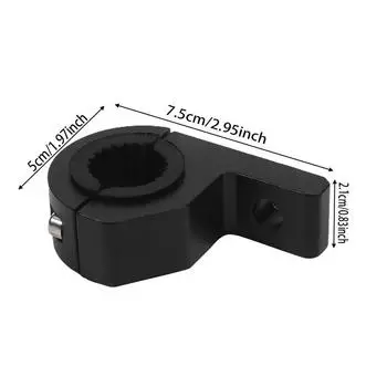 Кронштейн для крепления туманки на мотоцикл, хомут для трубы, защита бампера, кронштейн для модификации внешней фары, расширительный фиксирующий кронштейн One Size