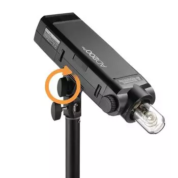 Кронштейн для крепления вспышки Speedlite на камеру с винтом 1/4 дюйма для AD100Pro AD200 AD200PRO AD300PRO