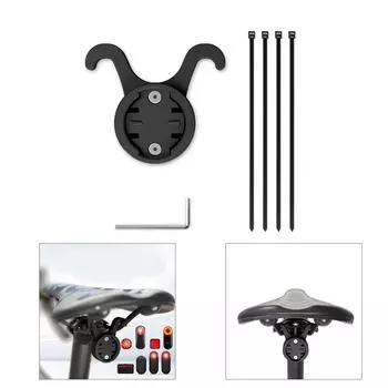 Кронштейн для крепления заднего фонаря на велосипеде Кронштейн для крепления заднего фонаря на седле велосипеда Подставка для фонаря Подставка для заднего фонаря на велосипеде