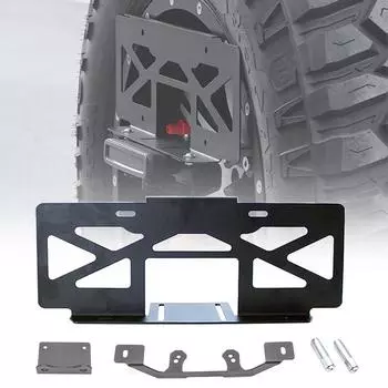 Кронштейн для крепления заднего номерного знака для Jeep Wrangler JL 2018-2024, кронштейн для крепления номерных знаков