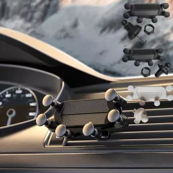 Кронштейн для мобильного телефона Car One, шеститочечный кронштейн для навигации One Size