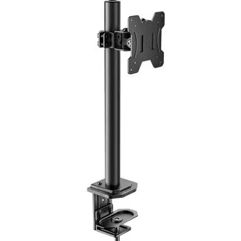 Кронштейн для монитора HUANUO, кронштейн для дисплея, 1 экран, одинарный, грузоподъемность VESA75 xx 100 мм, тип зажима с люверсами, регулируемый HNCM12 10-32 1-8 кг 75 мм/100 &