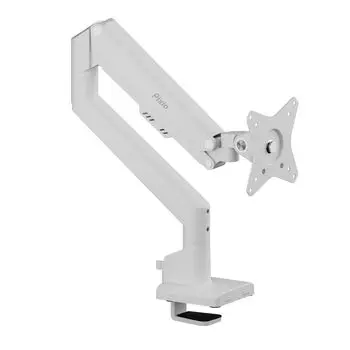 Кронштейн для монитора Pixio PS1S Wave White, белый, одинарный, большой, пастельный цвет, верх/низ/слева/справа, 32 24 27