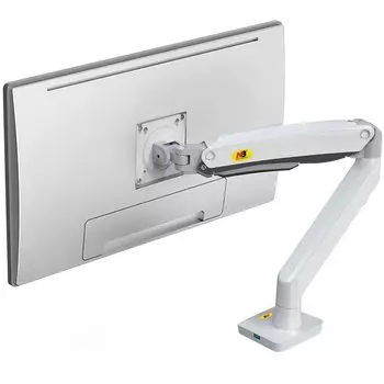 Кронштейн для монитора поддерживает до 35 дюймов Грузоподъемность Одинарный кронштейн для дисплея Тип газовой пружины Тип втулки Тип зажима VESA 2-12 кг и 7575/100100 мм G70-W белый