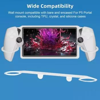 Кронштейн для настенного крепления игровой консоли. Прочная несущая способность. Совместимость.