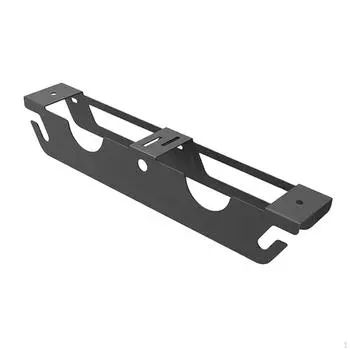 Кронштейн для настенного крепления угловой шлифовальной машины, 2 отсека, многоцелевой, с проволочной вешалкой, для хранения