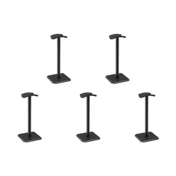 Кронштейн для наушников, вертикальный кронштейн для дисплея из алюминиевого сплава (черный)