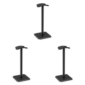 Кронштейн для наушников, вертикальный кронштейн для дисплея из алюминиевого сплава (черный)