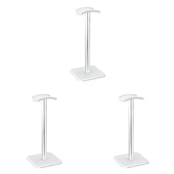 Кронштейн для наушников, вертикальный кронштейн для дисплея из алюминиевого сплава (белый)