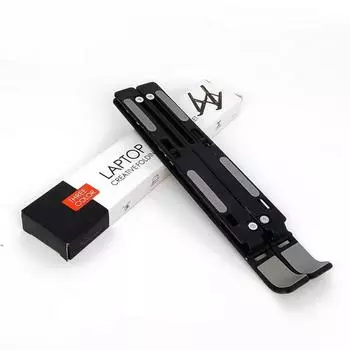 Кронштейн для ноутбука из алюминиевого сплава, складной регулируемый подъемный и охлаждающий кронштейн, портативный оптом серебряный