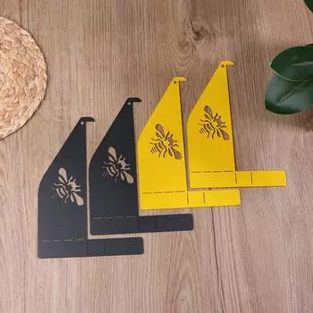 Кронштейн для осмотра улья, держатель рамки улья из нержавеющей стали, ручка для рамки улья для пчеловодства, подставка для улья, инструменты пчеловода чёрный