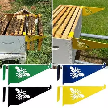 Кронштейн для осмотра улья, подставка для улья из нержавеющей стали, рамка для улья, держатель рамки для улья, принадлежности для пчеловодства, стартовый инструмент жёлтый