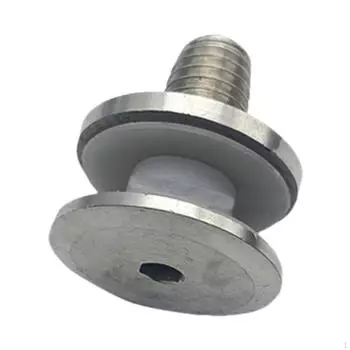 Кронштейн для поручня, крепеж для стеклянных перил, простая установка, прочная поддержка зажима For 8 to 12mm