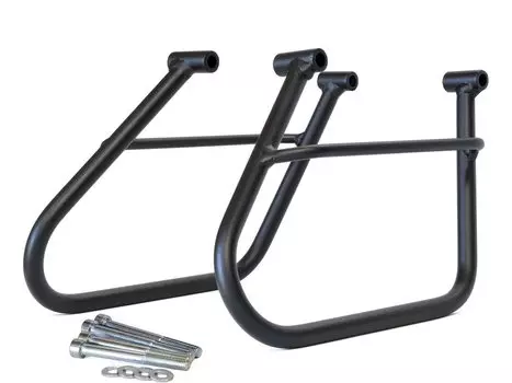 Кронштейн для седельной сумки LONGRIDE Royal Enfield Meteor350 Black CLICK-ON BR.1065