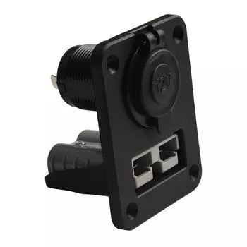 Кронштейн для скрытого монтажа 12-6AWG 600 В, черный и серый Panel bracket (without plug)