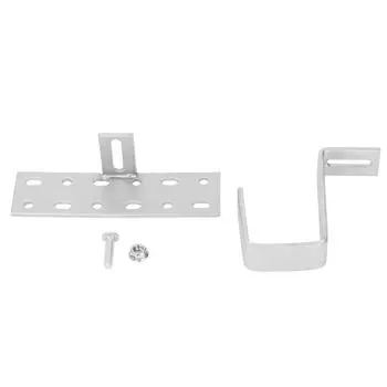 Кронштейн для солнечной панели из нержавеющей стали, устойчивый к погодным условиям, монтажный кронштейн для фотоэлектрической панели для кирпичной плитки