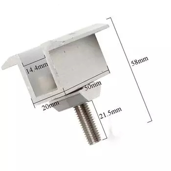 Кронштейн для солнечной панели из нержавеющей стали, комплект для монтажа солнечной панели для автофургона