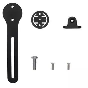 Кронштейн для таблицы кодов велосипеда, удлинитель для таблицы кодов, принадлежности для руля, высокопрочный легкий кронштейн для таблицы кодов, руль чёрный