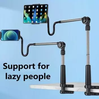 Кронштейн для телефона Простое управление на 360 градусов Прочный универсальный угол обзора Широкая несущая способность Стабильная совместимость Просмотр фильмов