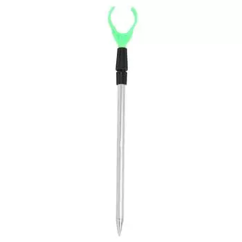 Кронштейн для удочки, растягивающийся алюминиевый, портативный, наземный держатель для удочки для береговой рыбалки, 50 см 50cm