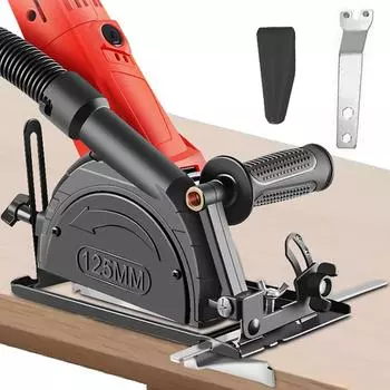 Кронштейн для угловой шлифовальной машины, регулируемый по глубине, кронштейн для шлифовальной машины для резки, столярный инструмент, ручная фиксированная опора для резака, новый чёрный