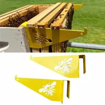 Кронштейн для улья, держатель для рамки улья из нержавеющей стали, ручка для рамки улья для пчеловодства, подставка для улья, инструменты пчеловода для осмотра