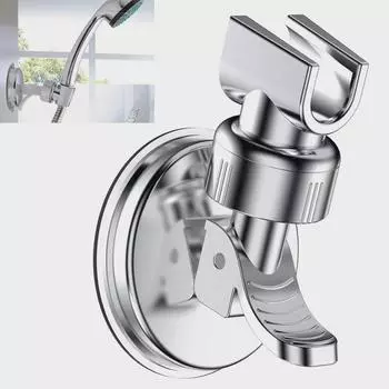 Кронштейн для ванной комнаты, держатель на присоске, держатель для душевой рейки, слайдер, универсальный кронштейн из АБС-пластика, не отваливается, 1 шт. 1PC