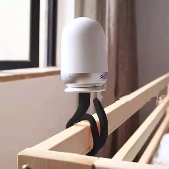 Кронштейн для веб-камеры с резьбой 1/4 дюйма, держатель для селфи, держатель для кроватки, кронштейн для монитора белый