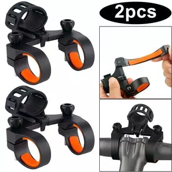 Кронштейн для велосипедного фонарика, крепление на руль, держатель переднего фонаря (Быстрый выпуск) К