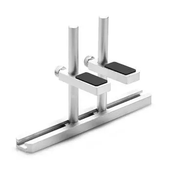 Кронштейн для видеокарты из алюминиевого сплава AU, ЧПУ, двухполюсный, скользящий, для корпусов ATX/MATX/ITX 80mm чёрный