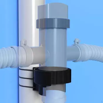 Кронштейн для впускного шланга бассейна для надземных бассейнов, Аксессуары, Наружный, Стойка для легкой установки
