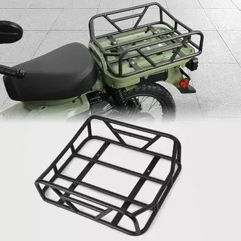 Кронштейн для заднего багажника мотоцикла WOOGA, автомобильные аксессуары, держатель для доставки еды на вынос, подходящие транспортные средства: Honda Hunter Cub CT125 CT 125 чёрный