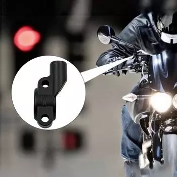 Кронштейн для зеркала мотоцикла из алюминиевого сплава премиум-класса, совместимый с моделями