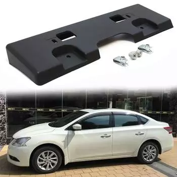 Кронштейн крепления держателя переднего номерного знака в сборе LP TAG Bumper Mount для Nissan Sentra 2007-2013 NI1068105 96210ET00A чёрный