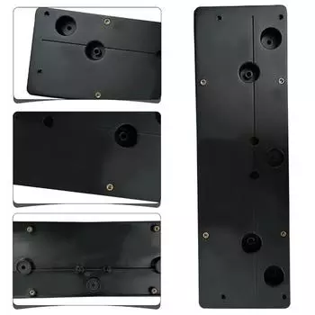 Кронштейн крепления номерного знака на передний бампер автомобиля, черный 51117284821, подходит для BMW 3 серии F35 2013-2015 CHINA