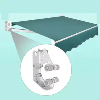 Кронштейн-люлька для ролика поддержки навеса автодома, фурнитура, высокая грузоподъемность, замена центрального