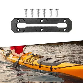 Кронштейн направляющей для каяка, аксессуары для самостоятельного изготовления, держатель для удочки, монтажная база для каноэ 6inch