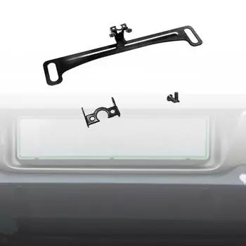 Кронштейн номерного знака для камеры заднего вида автомобиля, универсальный металлический, простой в установке держатель