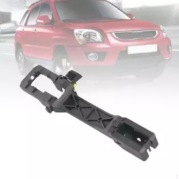 Кронштейн основания наружной дверной ручки, простая установка, черный, армирование внешних компонентов Front Right