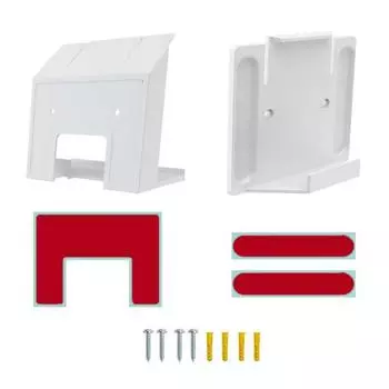 Кронштейн питания маршрутизатора для настенного монтажа StarLink Gen3/V3, быстрая установка, прочный держатель маршрутизатора из АБС-пластика белый