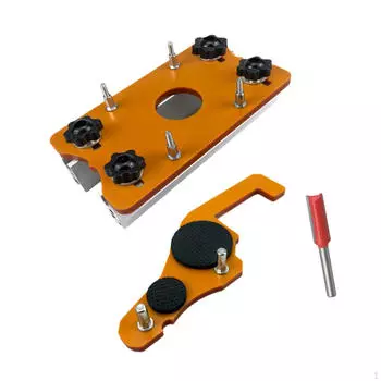 Кронштейн с прорезями для электроинструментов, детали для 65-мм обрезного станка, шкаф, шкаф без прозрачной крышки No Clear Cover