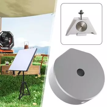 Кронштейн труба 1/4 винтовой адаптер для StarLink Mini алюминиевый адаптер спутниковый кронштейн адаптер Bra O8B2 silver-For StarLink Mini