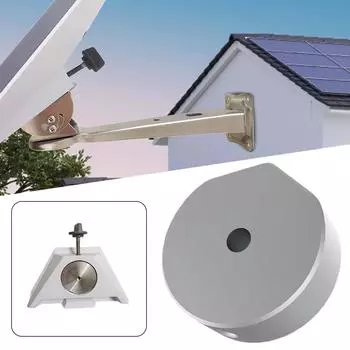 Кронштейн труба 1/4 винтовой адаптер для StarLink Mini алюминиевый кронштейн сплав адаптер адаптер Etherne U3F2 silver-For StarLink Mini