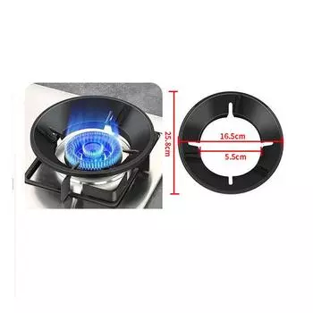Кронштейн ветрозащитного экрана Газовая плита Энергосберегающая крышка Диск Огнеотражающий Ветрозащитный Four Open