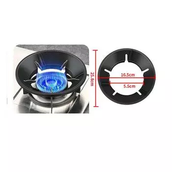 Кронштейн ветрозащитного экрана Газовая плита Энергосберегающая крышка Диск Огнеотражающий Ветрозащитный Five Open